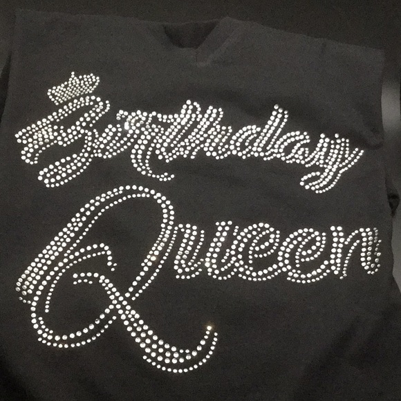 Birthday Queen Rhinestone Shirt - Picture 1 of 1